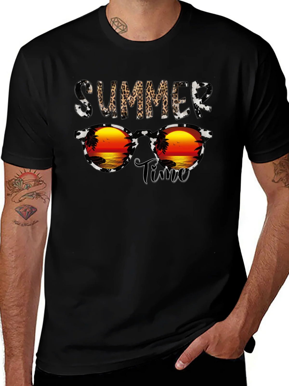 Summer Time Graphic T-Shirt product image 1