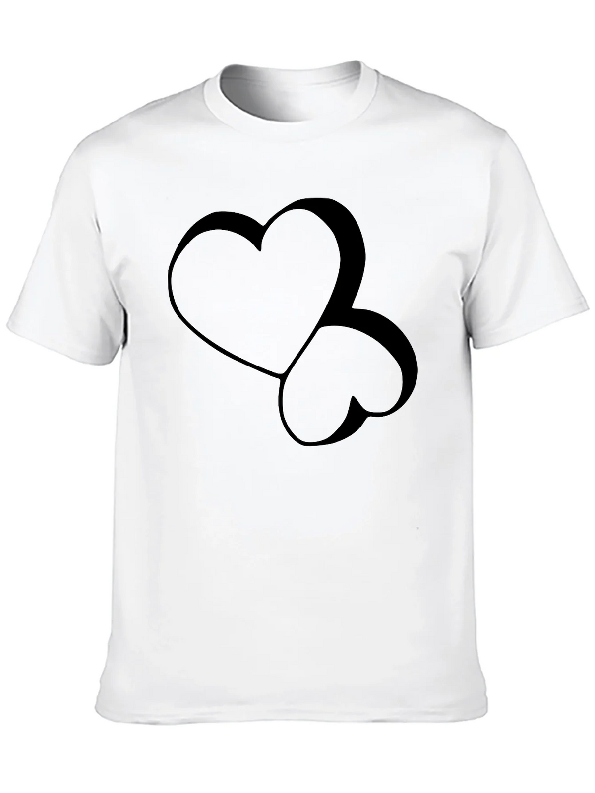 Stylish Black Heart Graphic Tee - Modern Casual Wear product image 9