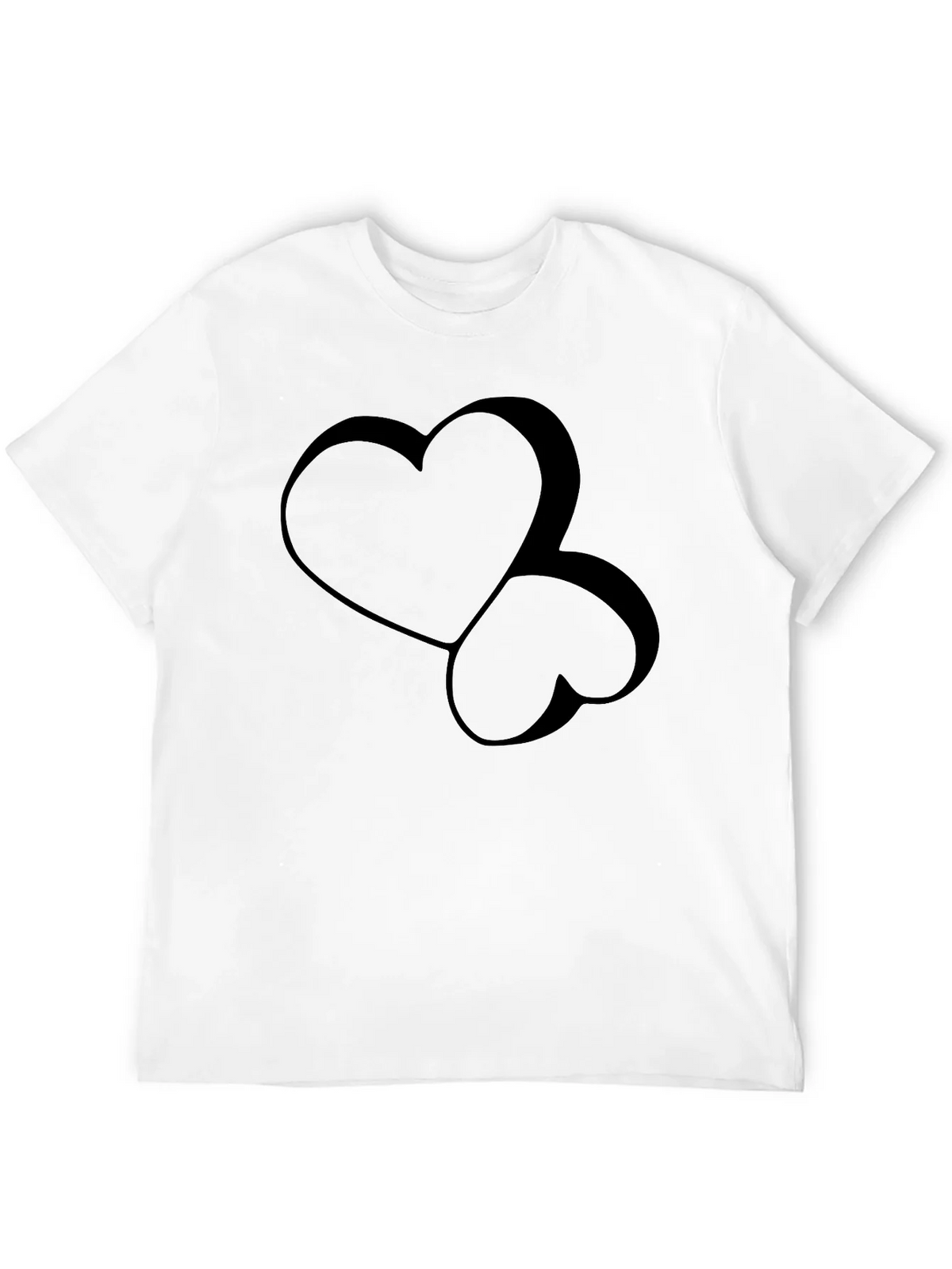 Stylish Black Heart Graphic Tee - Modern Casual Wear product image 11