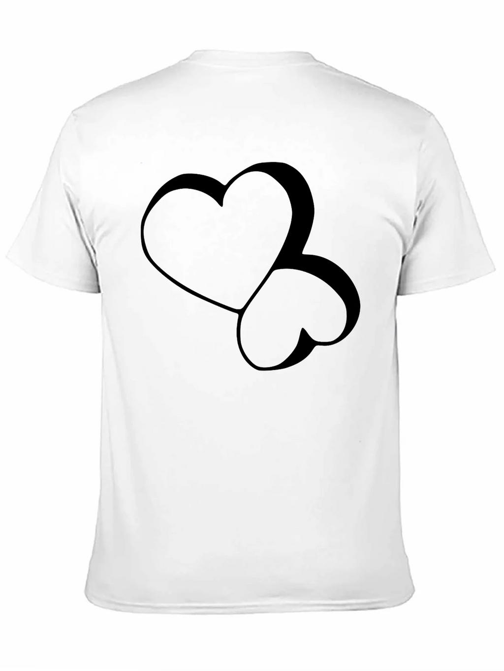 Stylish Black Heart Graphic Tee - Modern Casual Wear product image 10