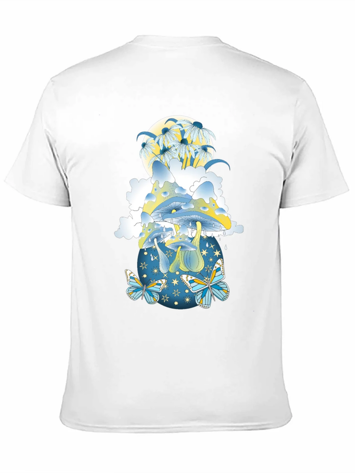 Mystical Mushroom & Butterfly Graphic Tee product image 10