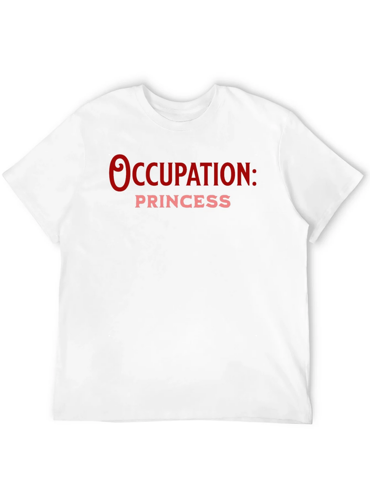 Occupation: Princess Black T-Shirt product image 8