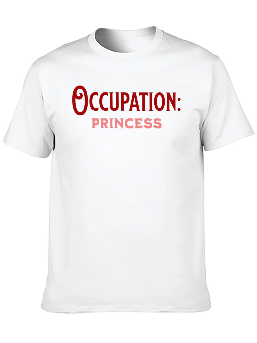 Occupation: Princess Black T-Shirt product image 6