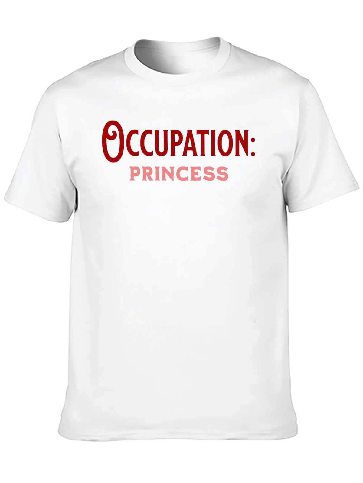 Occupation: Princess Black T-Shirt product image 6