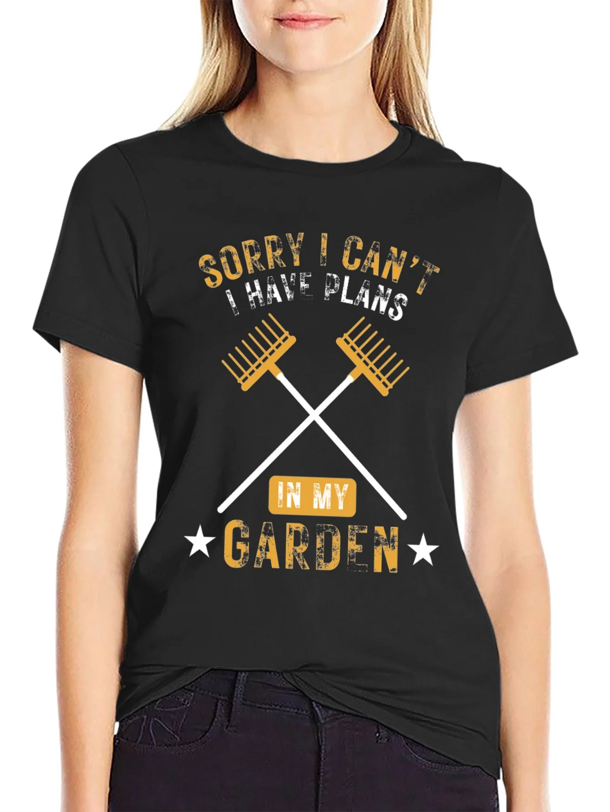 Gardeners Plans T-Shirt - Black product image 2