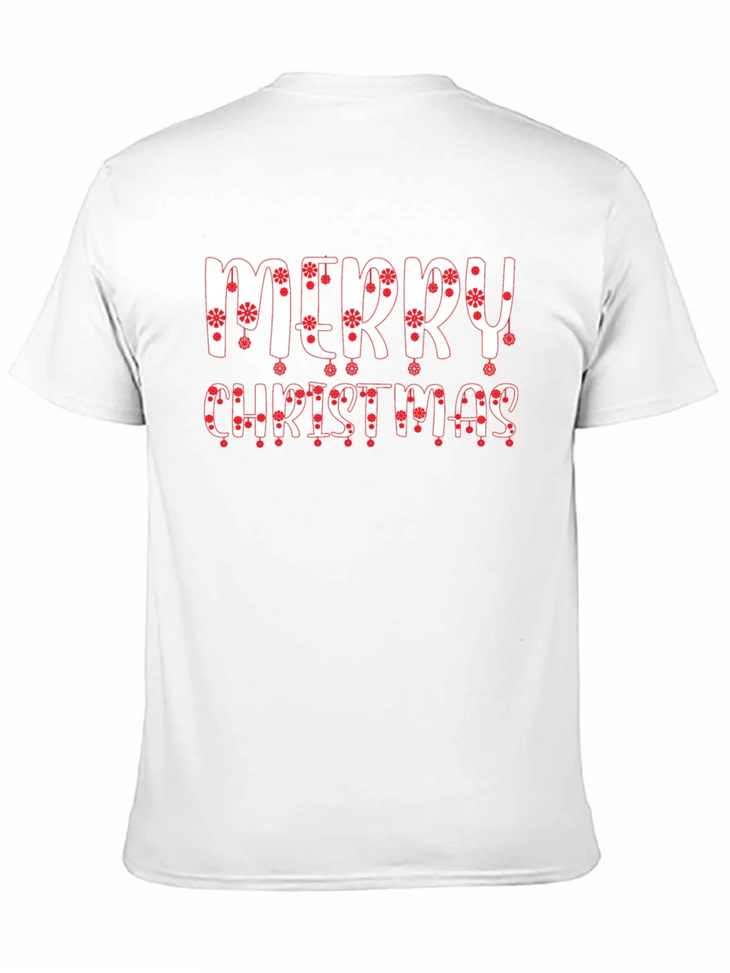 Festive Merry Christmas Graphic Tee - Black product image 9