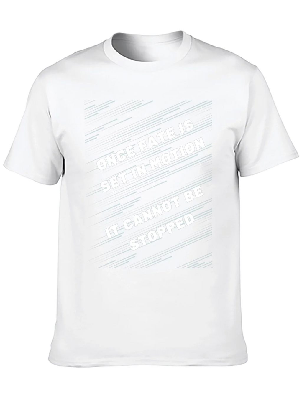 Fate in Motion Black Graphic Tee product image 8