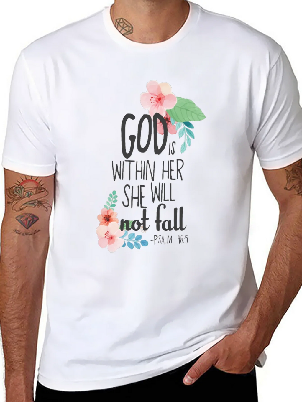 God Within Her Womens Graphic Tee product image 2