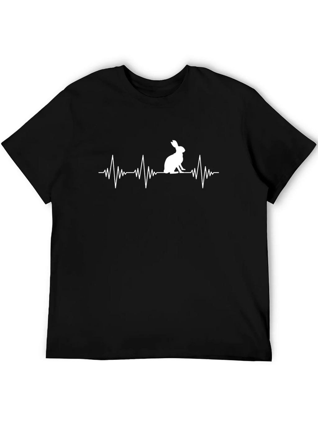 Rabbit Heartbeat Graphic T-Shirt product image 3