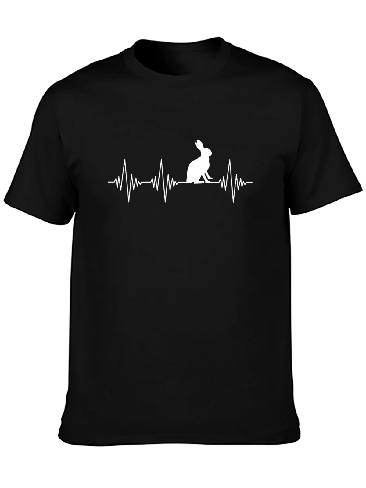 Rabbit Heartbeat Graphic T-Shirt product image 2