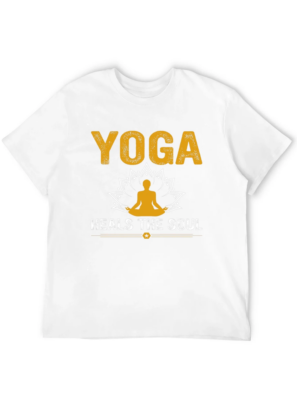 Yoga Heals the Soul T-Shirt Unisex Cotton Tee product image 9