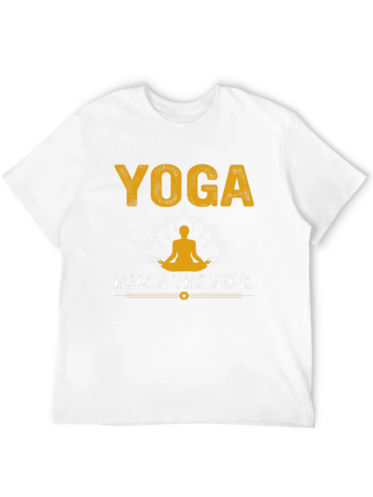 Yoga Heals the Soul T-Shirt Unisex Cotton Tee product image 9