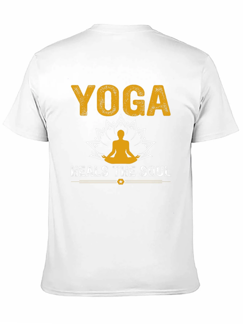 Yoga Heals the Soul T-Shirt Unisex Cotton Tee product image 8