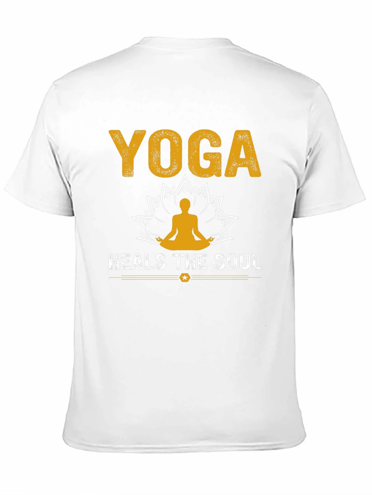 Yoga Heals the Soul T-Shirt Unisex Cotton Tee product image 8