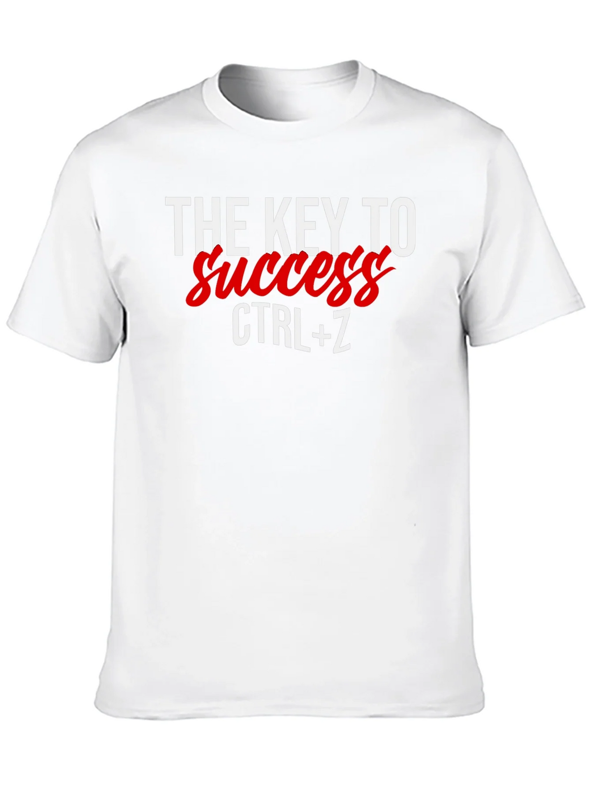 The Key to Success CTRL+Z T-Shirt product image 3