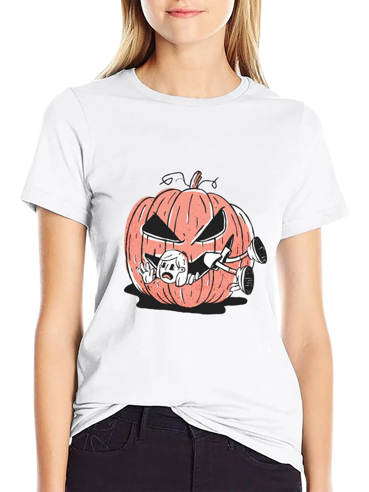 Halloween Pumpkin T-Shirt - Scary & Fun! product image 8