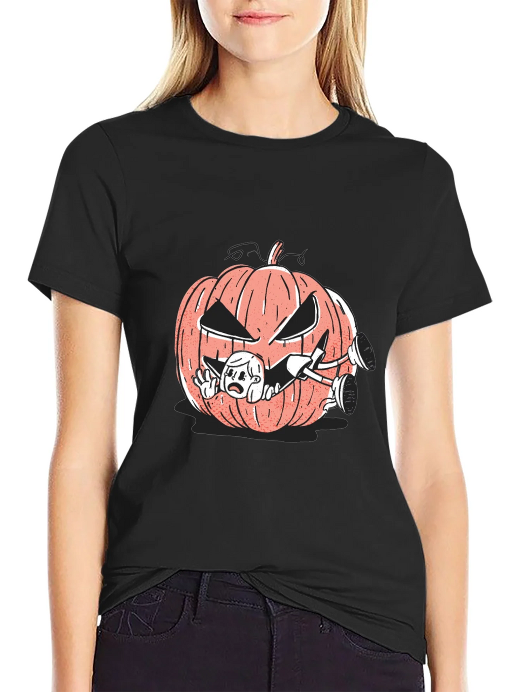 Halloween Pumpkin T-Shirt - Scary & Fun! product image 2
