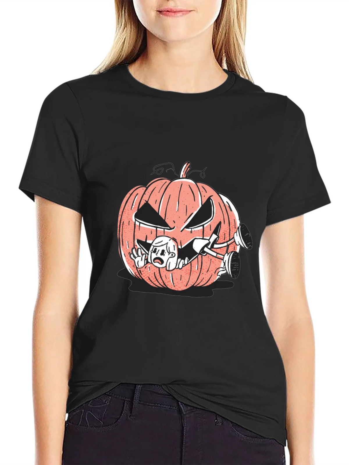 Halloween Pumpkin T-Shirt - Scary & Fun! product image 2