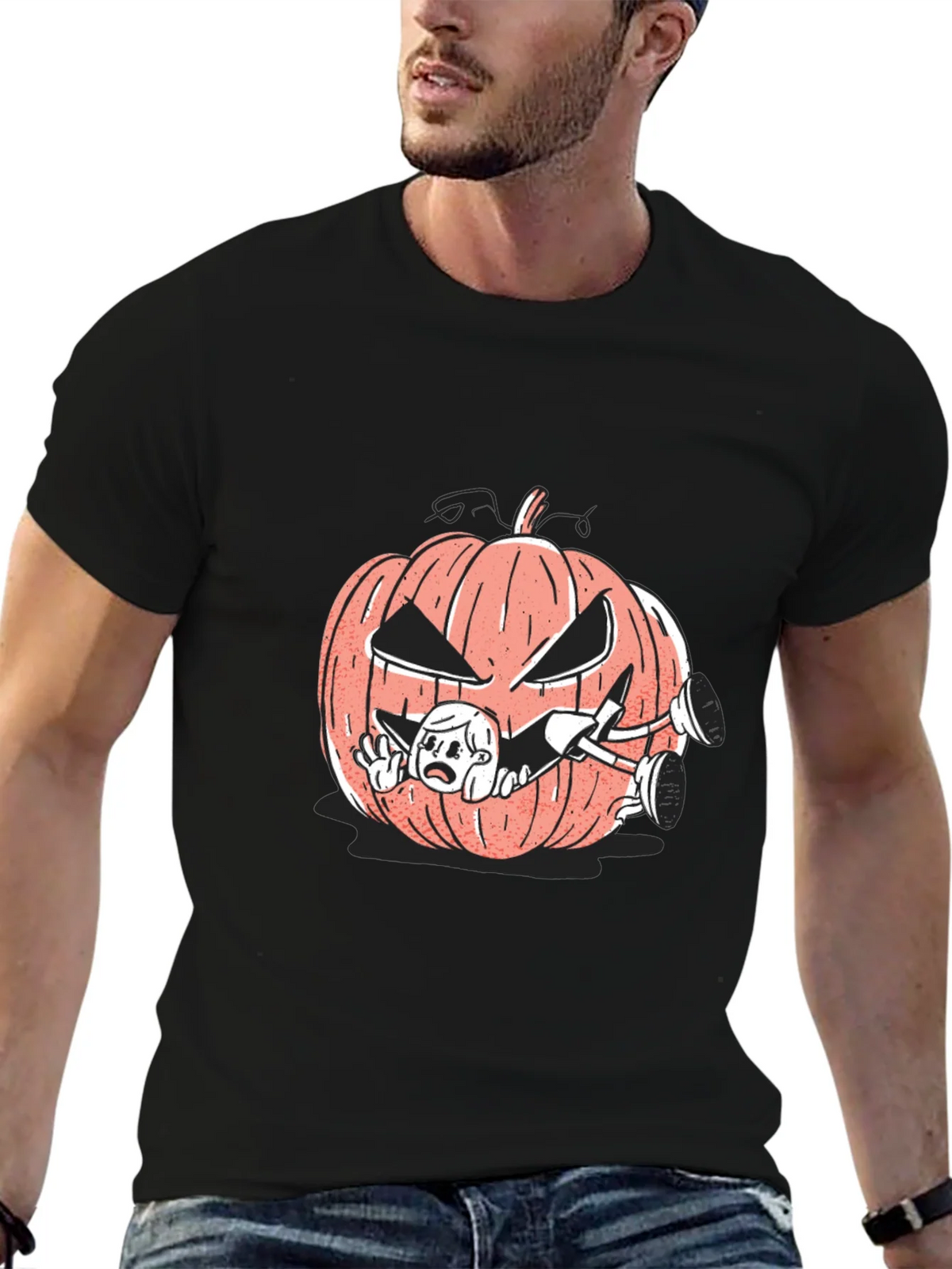 Halloween Pumpkin T-Shirt - Scary & Fun! product image 6