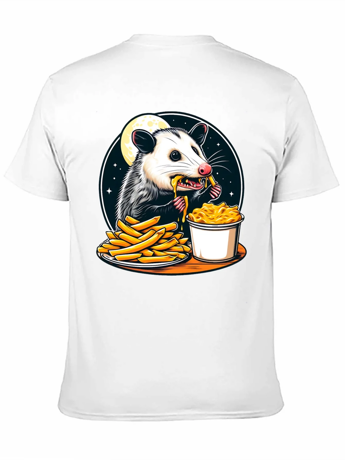 Opossum Eats Fries and Mac T-Shirt product image 10