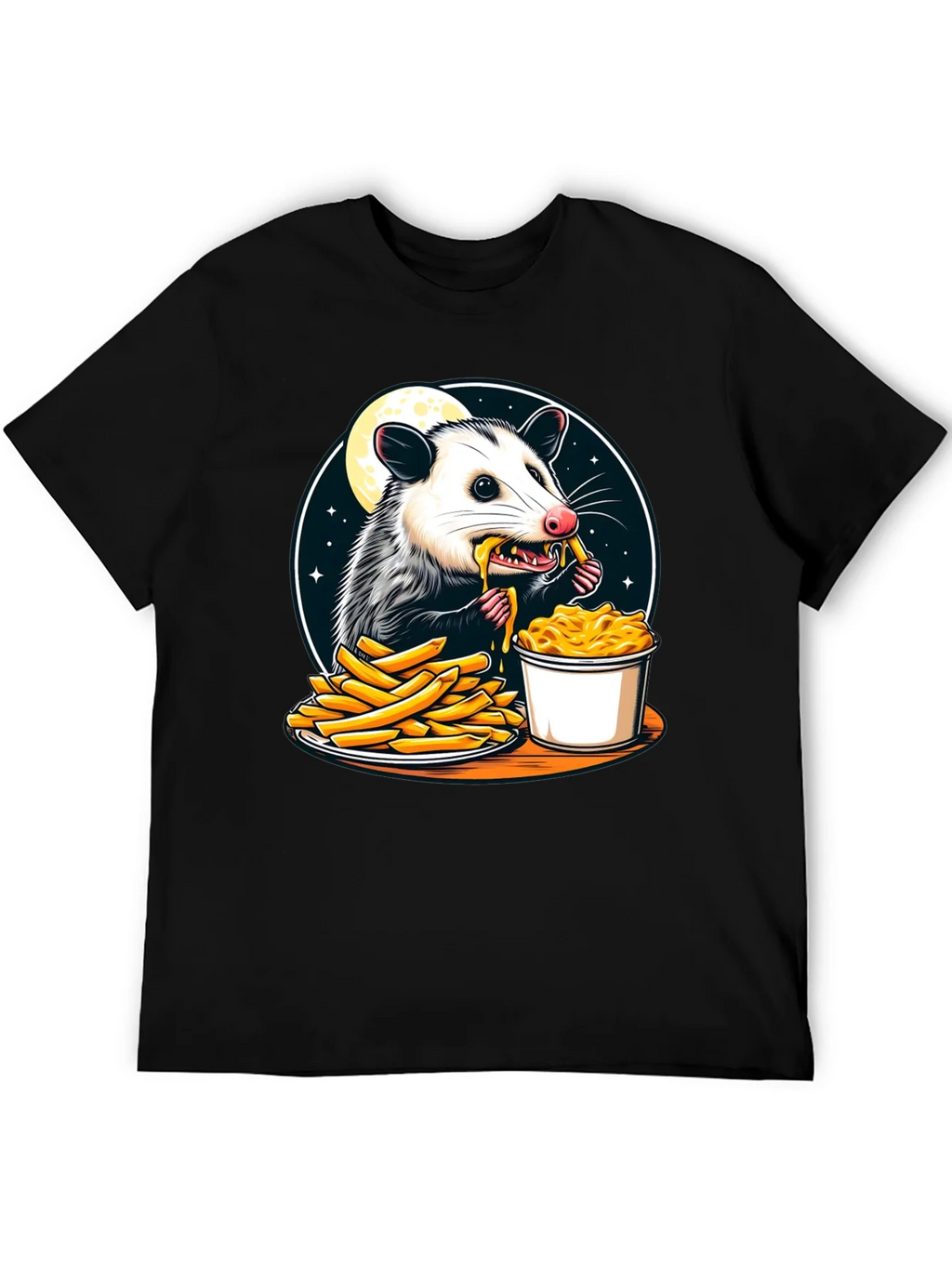 Opossum Eats Fries and Mac T-Shirt product image 5