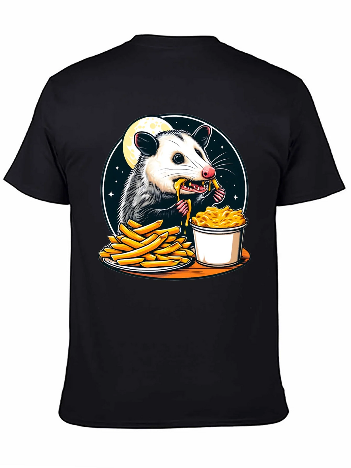 Opossum Eats Fries and Mac T-Shirt product image 4