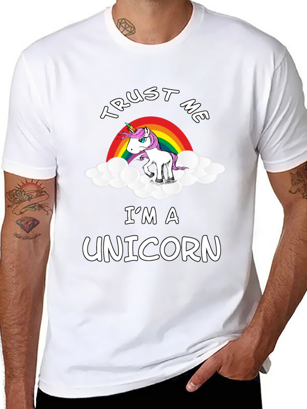 Trust Me Im A Unicorn T-Shirt product image 7