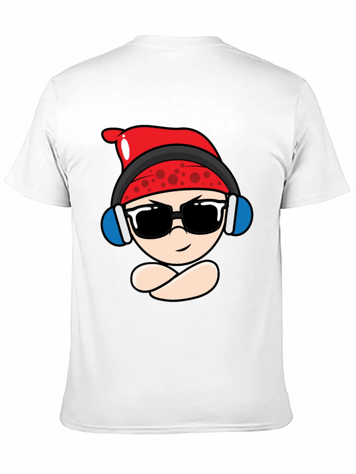 Cool Cartoon Character Black T-Shirt product image 8