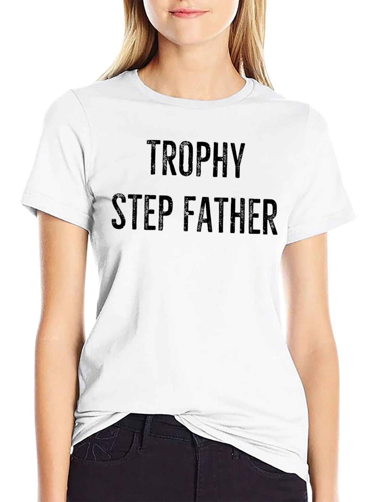 Trophy Step Father Black T-Shirt product image 8