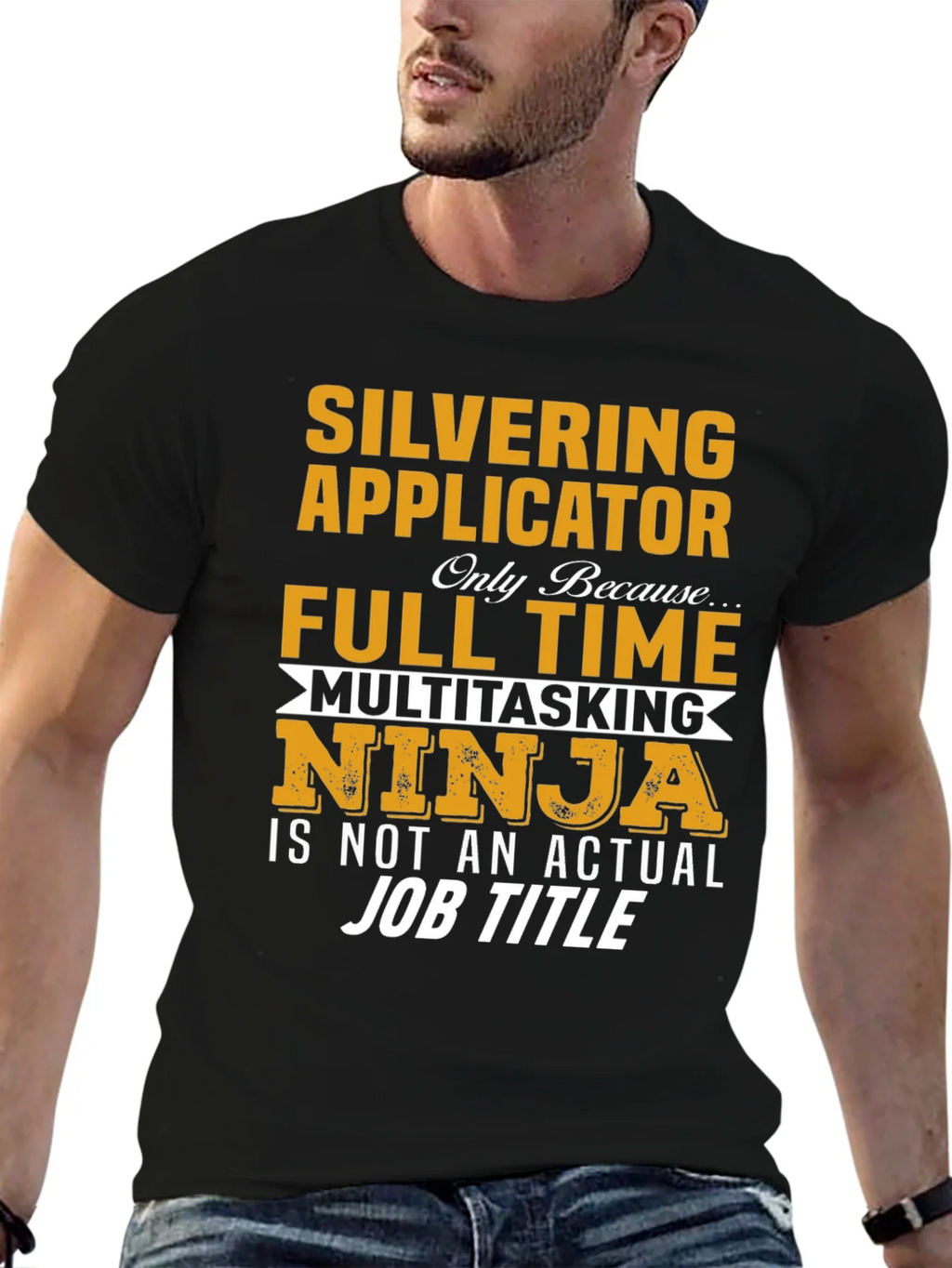 Silvering Applicator Ninja T-Shirt product image 5