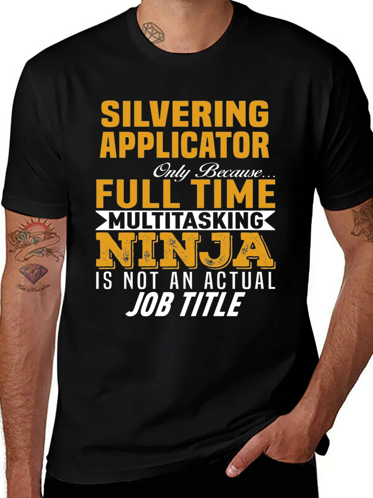 Silvering Applicator Ninja T-Shirt product image 1