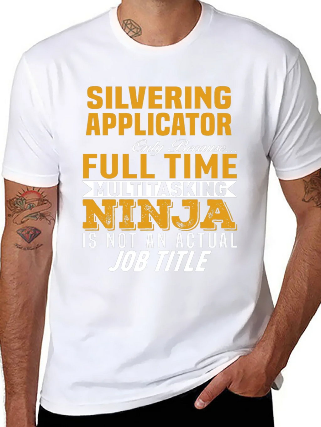 Silvering Applicator Ninja T-Shirt product image 6