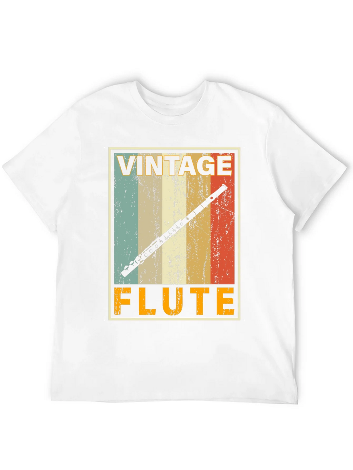 Vintage Flute T-Shirt - Musicians Retro Style Tee product image 7
