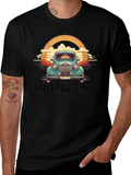 Vintage 1970 Car Graphic T-Shirt product image 1