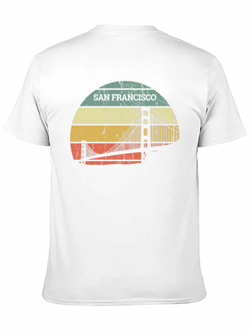 Retro San Francisco Bridge T-Shirt product image 10