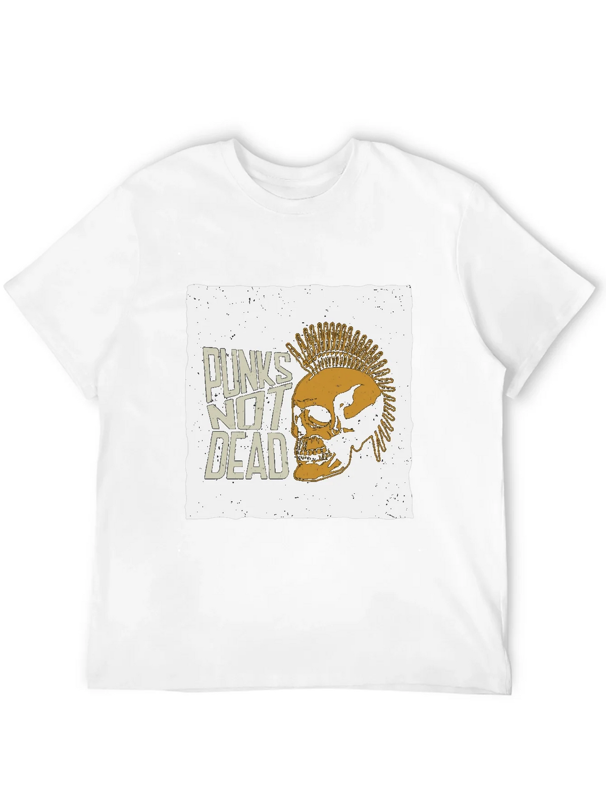 Punk Skull Graphic Tee - Punks Not Dead T-Shirt product image 8