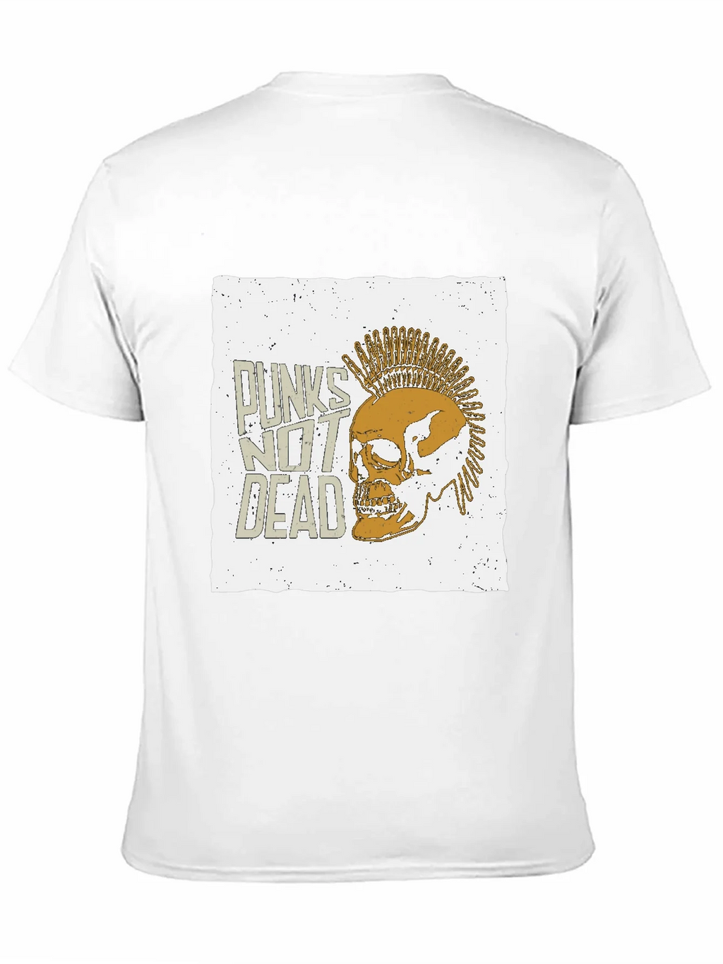 Punk Skull Graphic Tee - Punks Not Dead T-Shirt product image 7
