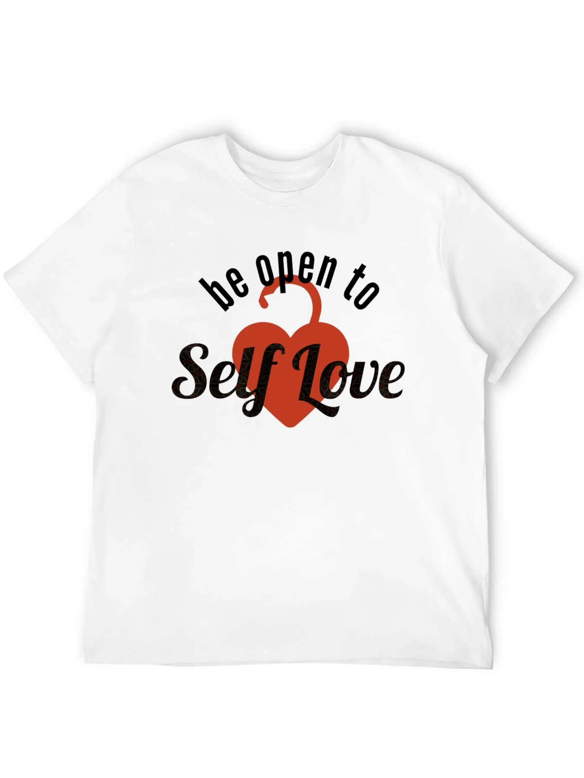 Self-Love Unlock Your Heart T-Shirt - Black product image 10