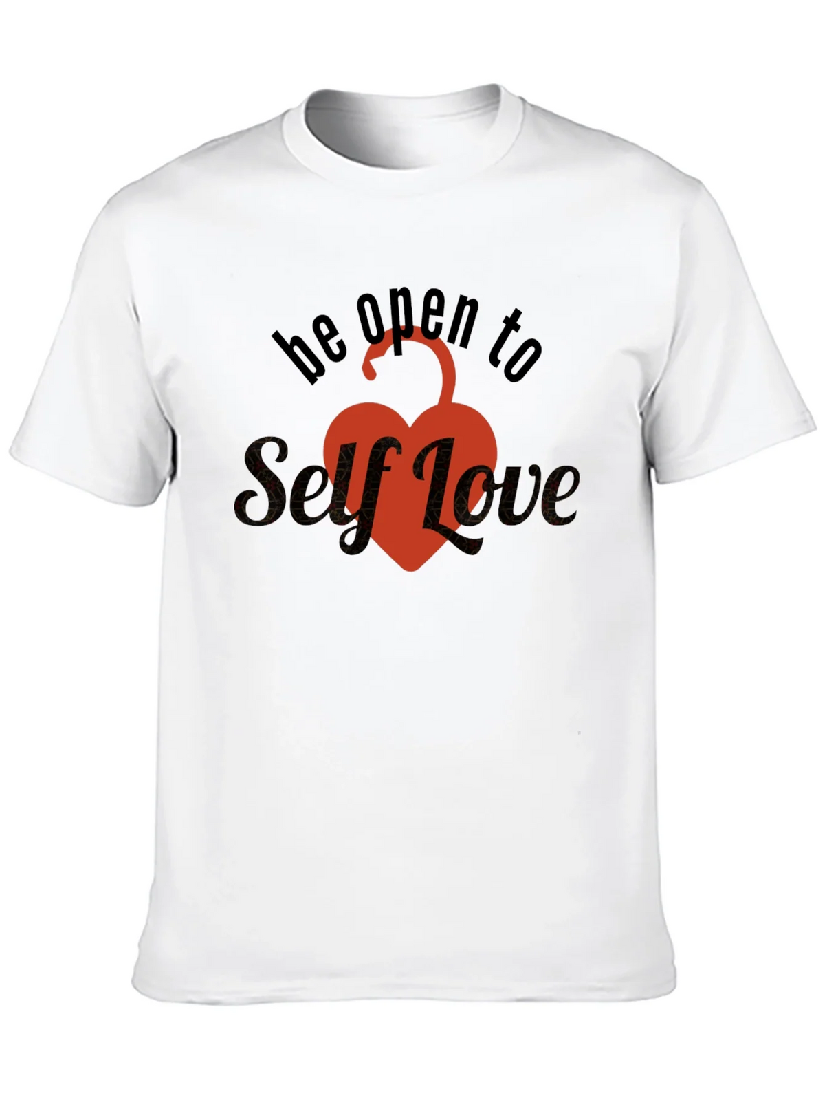 Self-Love Unlock Your Heart T-Shirt - Black product image 9