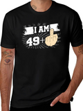 I AM 49+ Middle Finger T-Shirt product image 1