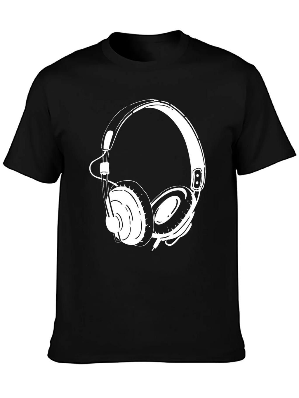 Headphone Graphic Tee - Cool Music Lover T-Shirt product image 3