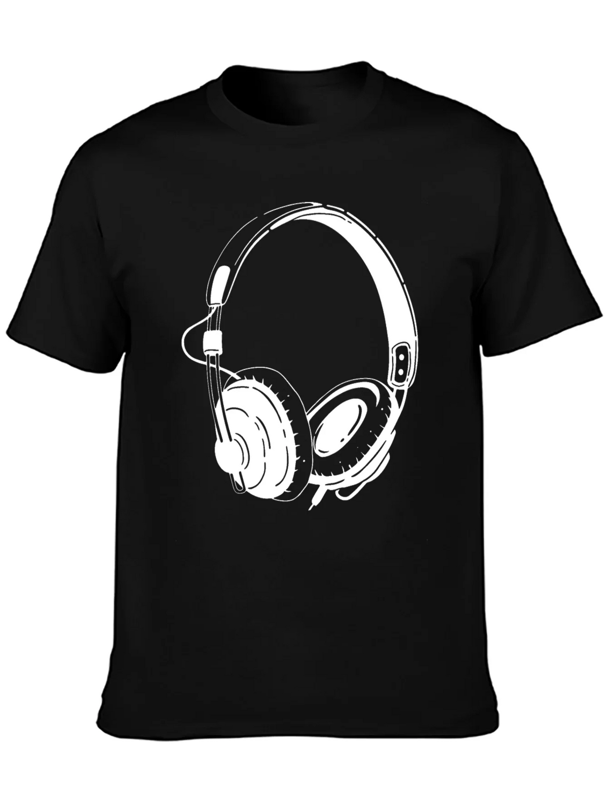 Headphone Graphic Tee - Cool Music Lover T-Shirt product image 3
