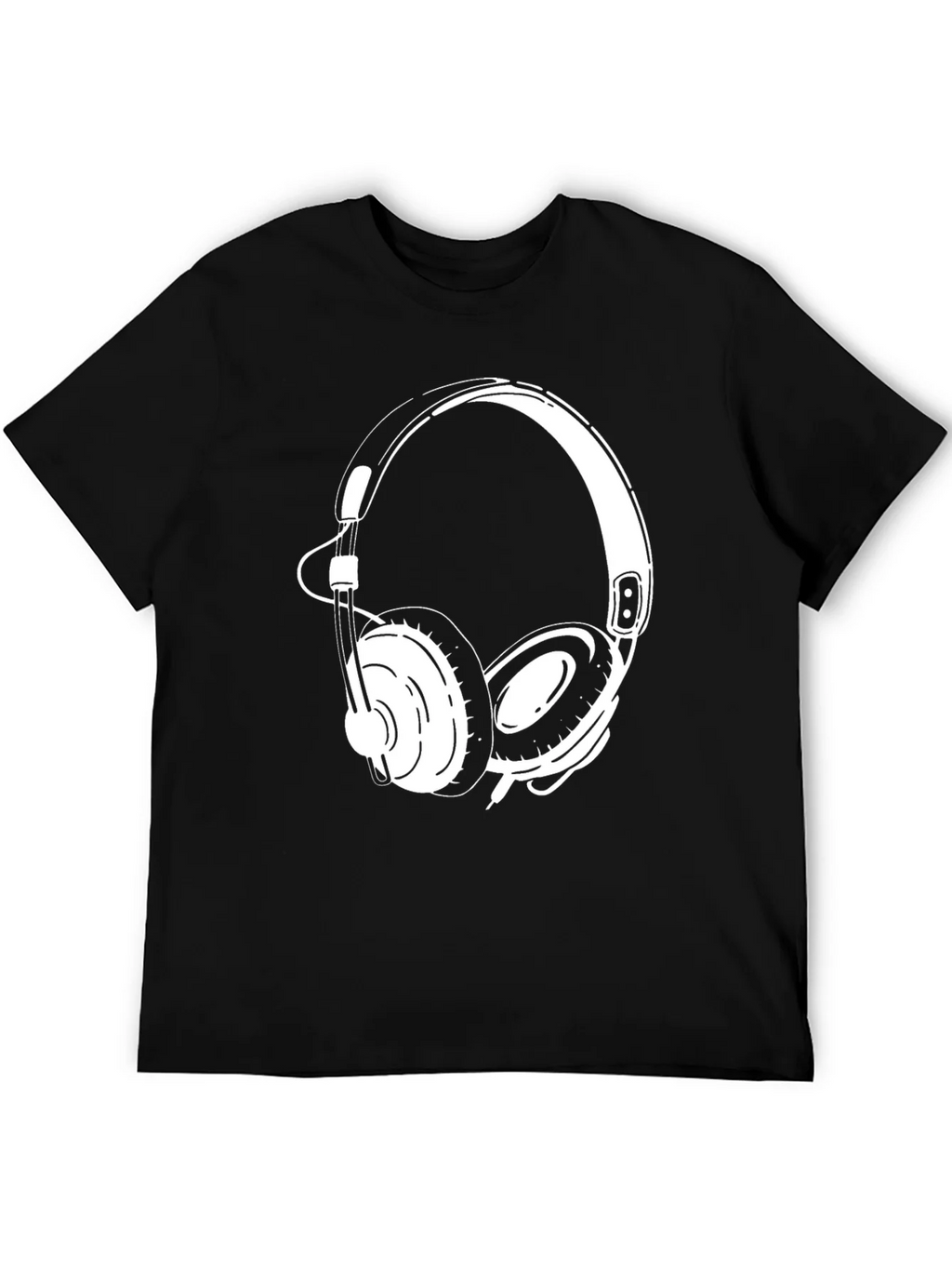 Headphone Graphic Tee - Cool Music Lover T-Shirt product image 5