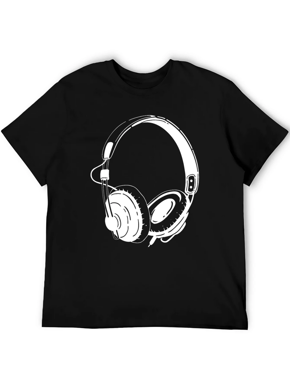 Headphone Graphic Tee - Cool Music Lover T-Shirt product image 5
