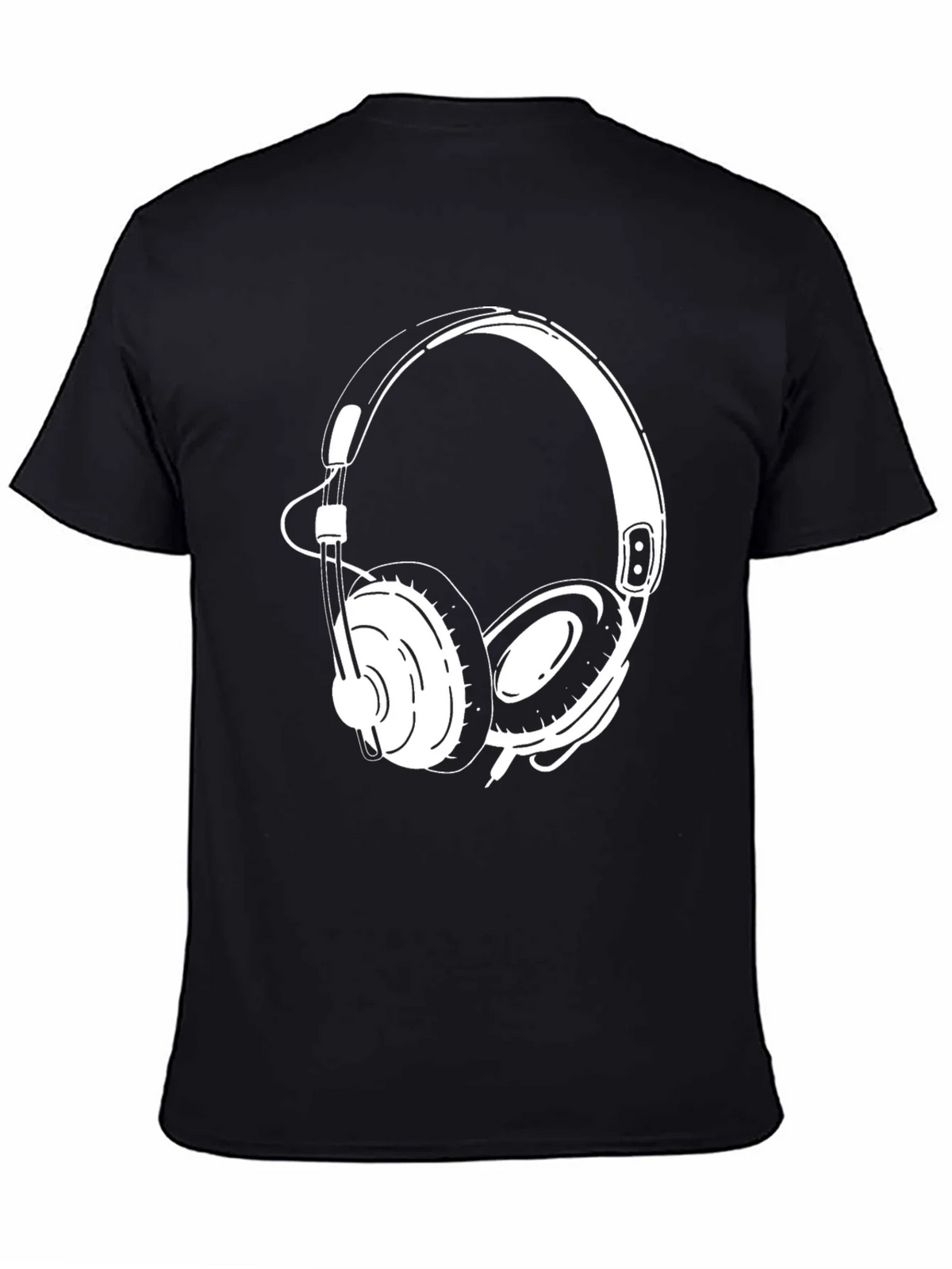 Headphone Graphic Tee - Cool Music Lover T-Shirt product image 4