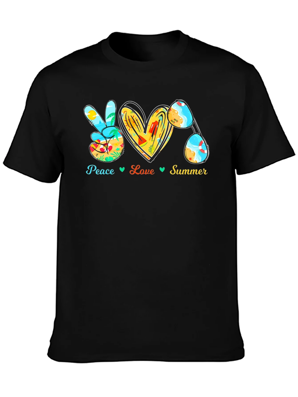 Peace Love Summer Graphic Tee product image 3