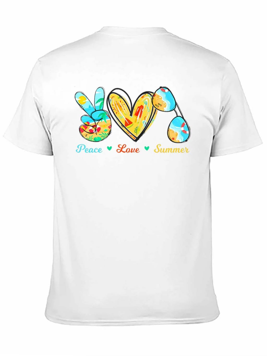 Peace Love Summer Graphic Tee product image 10