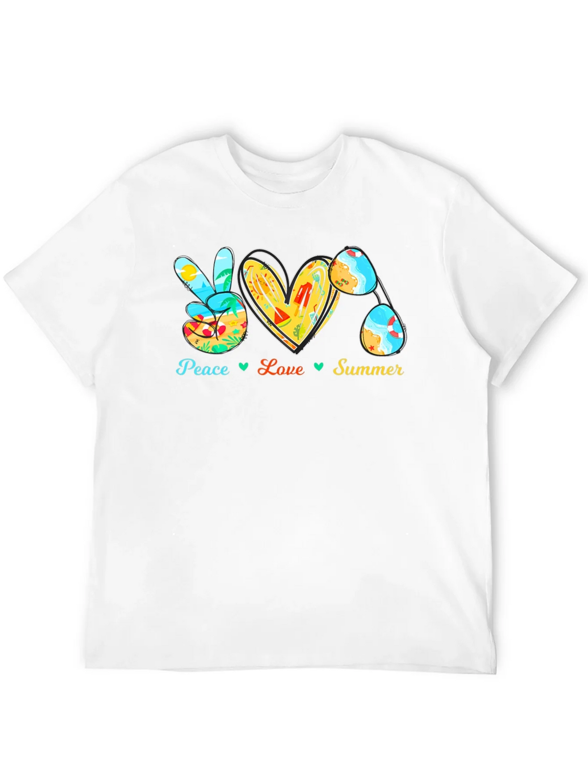 Peace Love Summer Graphic Tee product image 11