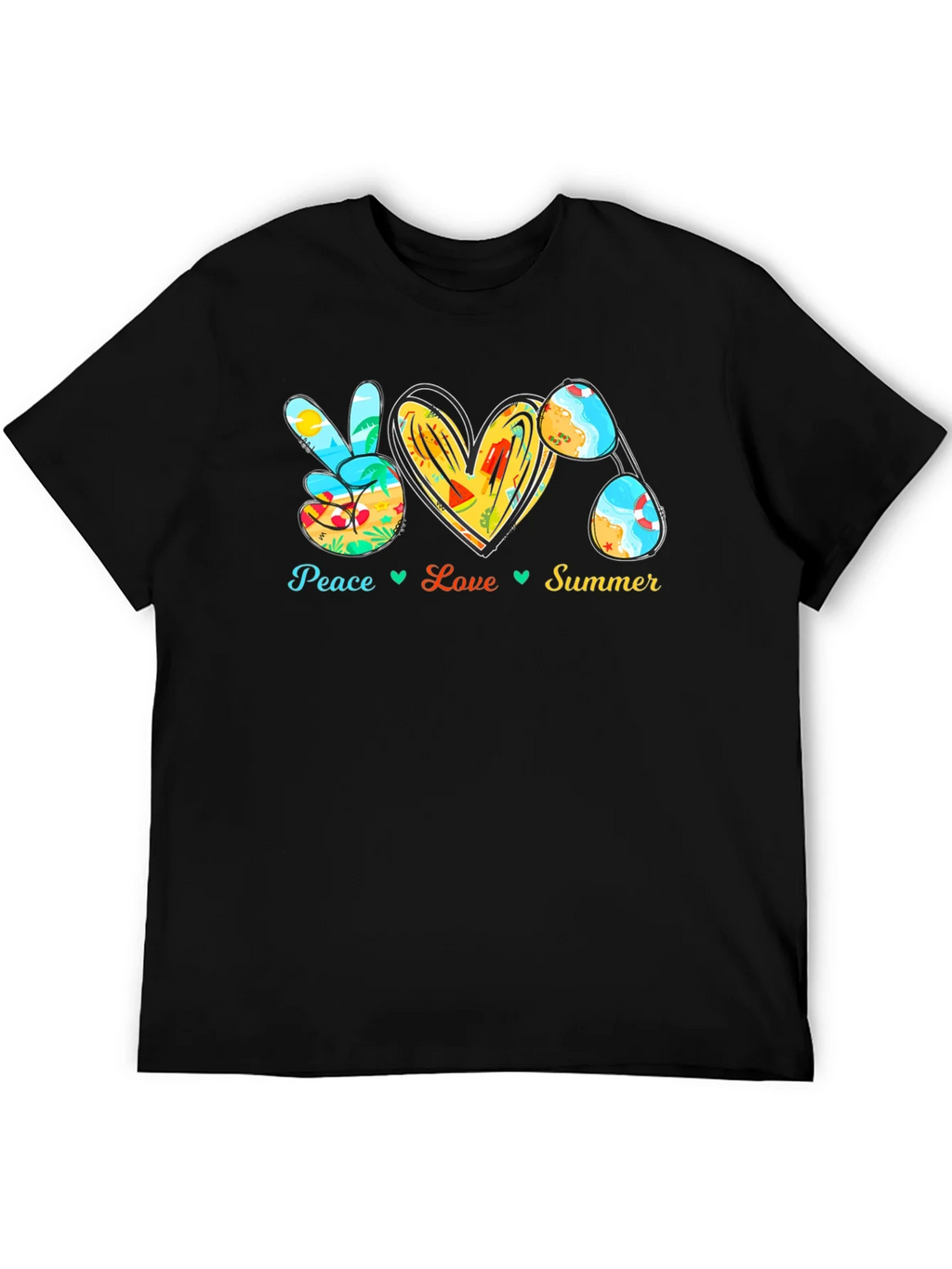 Peace Love Summer Graphic Tee product image 5