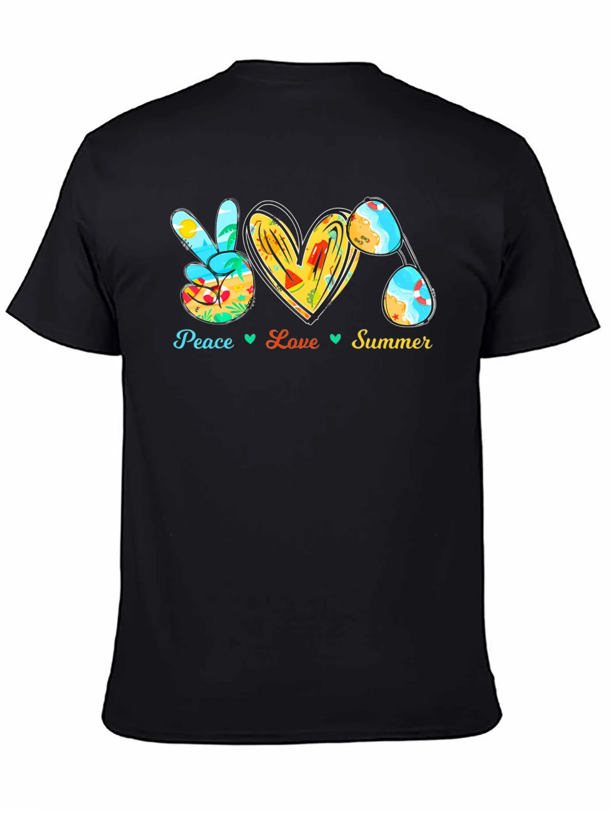 Peace Love Summer Graphic Tee product image 4